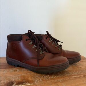 Timberland Brown Lace Up Hiking Chukka boots new size 10 women’s